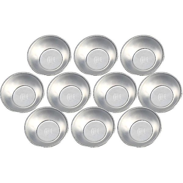 10 Pcs Cake Style Egg Tart Pasteis De Nata Oven Bake Round Custard Tin Cake Tool