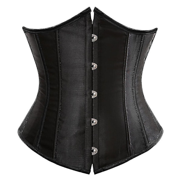 Sexet Gotisk Underbust Korset Og Talje Cincher Bustier Top Træningsform Kropsbælte Lingeri Xxs-6xl M