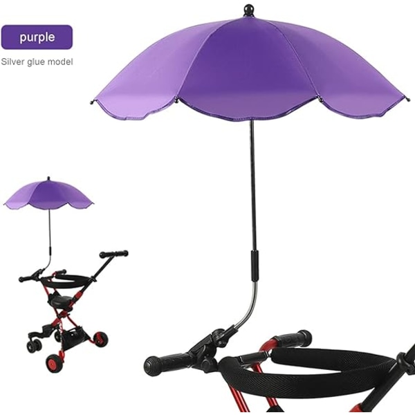 Rantatuolin aurinkovarjot, kannettavat ulkoaurinkovarjot, tuulenpitävät aurinkovarjot, yleiskäyttöiset golfkärryt, vedenpitävät pyörätuolitarvikkeet. Purple