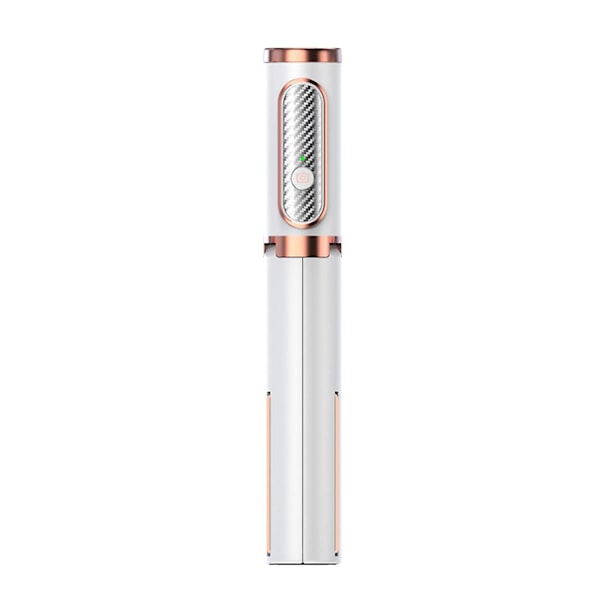 Selfie Stick til Smartphone Live Video med 360 Fjernbetjeningsrotation White