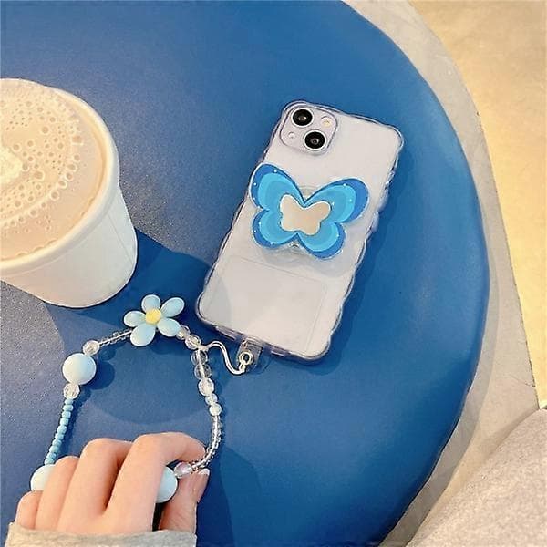 Mobiltelefonfäste Fingerring blue