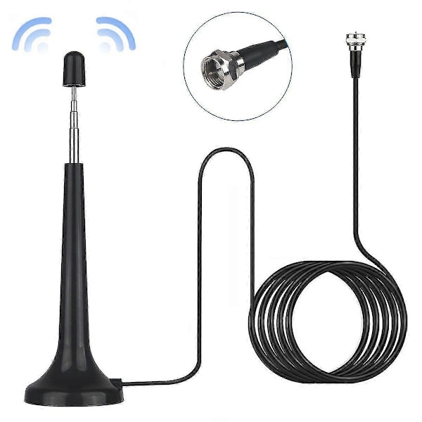 Ancable FM Inomhusradioantenn för Hifi-system, Tuner, Stereo Förstärkare, Hemmabiosystem, Hemma Bio System, Hifi-receiver
