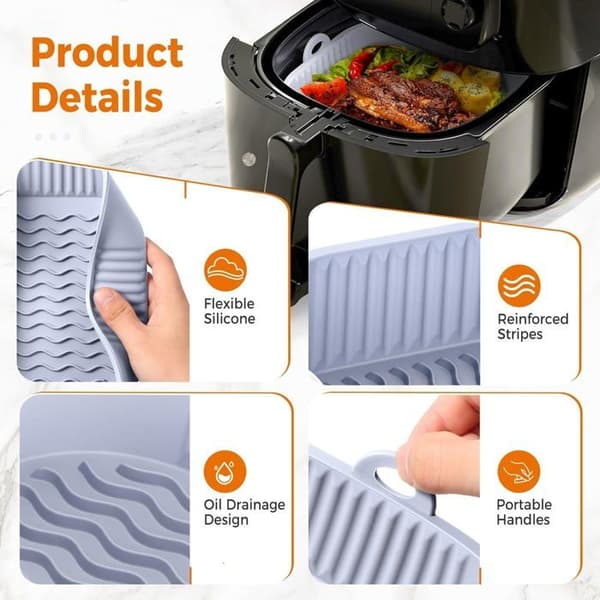 150 ark bakplåtspapper för Ninja Foodi Flex AF500EU airfryer, tillbehör med engångspappersfoder