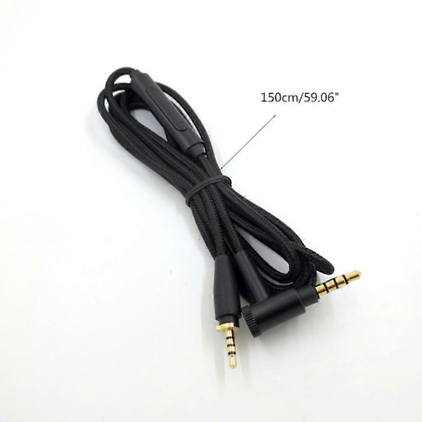 Erstatnings lydkabel for Sennheiser Urbanite L XL for de fleste 3,5 mm jack Remote version