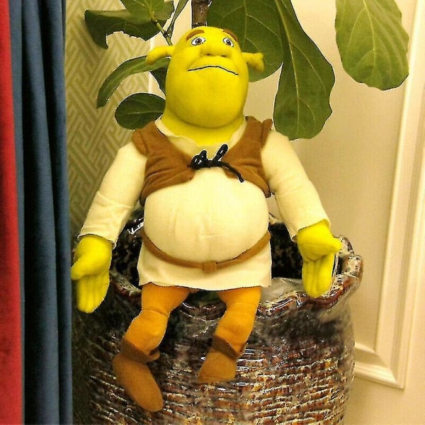 Tecknad monster Shrek Plyschleksak Mjuka gosedjursdockor Barn Födelsedagspresent Ny
