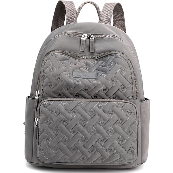 Rygsæk til kvinder - Vandtæt lille nylonrygsæk, afslappet håndtaske til rejser, arbejde, skole, crossbody