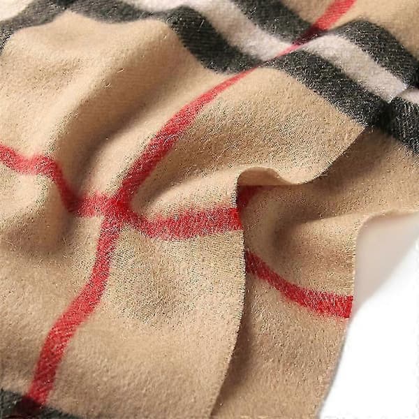 Vinter Skjerf Dame | Ullskjerf Dame | Merinoullskjerf | Skjerf Herre Vinter White