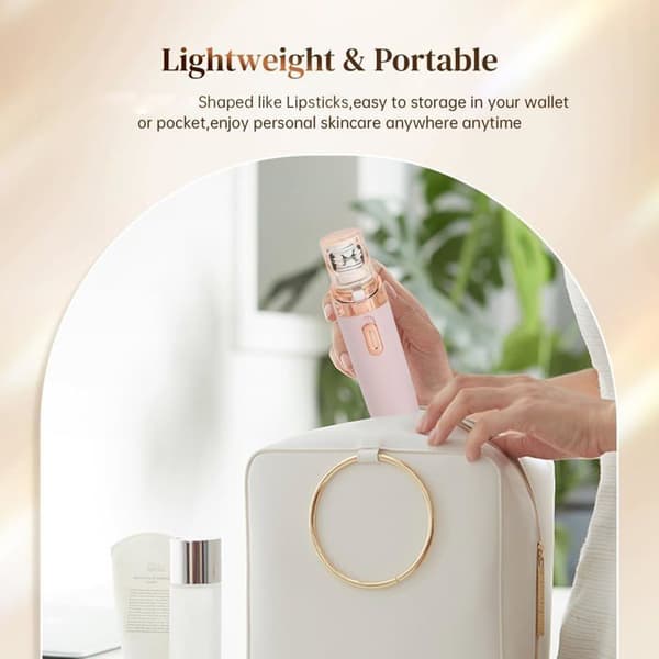 Genopladelig USB-epilator til kvinder, hvid - Ansigt/hænder/ben