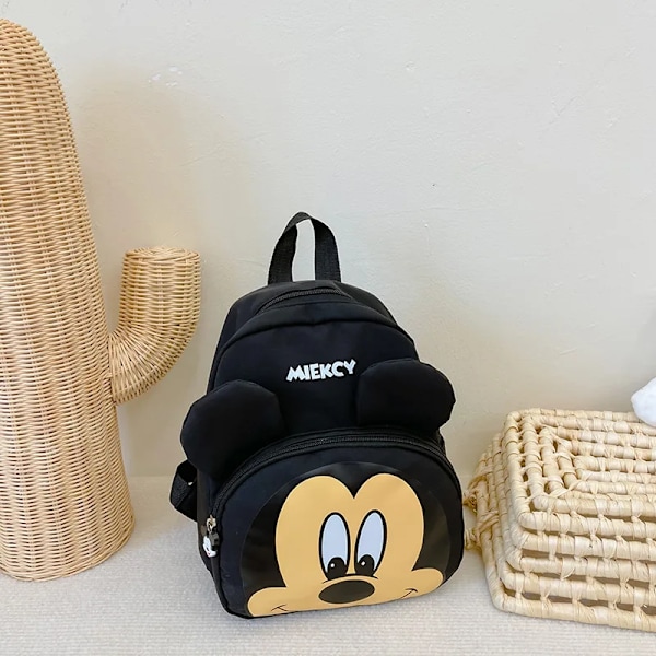 Liten Ryggsäck för Pojkar och Flickor, Reseaxelväska, Messenger-ryggsäck i Nylon med Dragkedja, Unisex-stil E