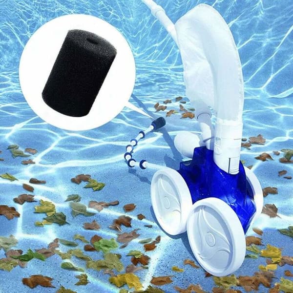 10-pack reservdelar för Polaris Vac-Sweep robotpoolrengörare svansskrubbare