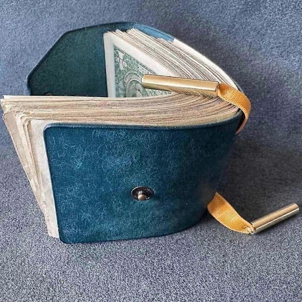 Haptic Wallet, Den ægte PU Pengeclips Pung, Bobboslin/Hapticwallets Pung