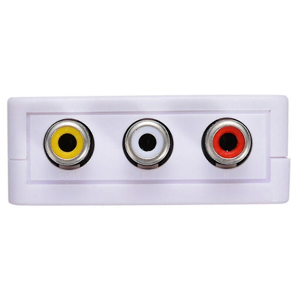 PAL/NTSC/SECAM till PAL/NTSC Bi-direktionell TV System Växlare Konverter Adapter - Bra