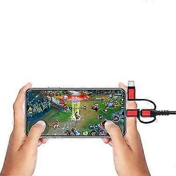 3-i-1 Mhl Usb Typ C Till Hdmi-kabel 1080p Hd Tv-adapter För Android & Ios