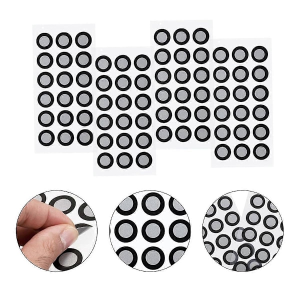 100 stk. 3D-skannermarkører 12 mm for 3D-skanner, 3D-sporingspunkter Referansepunktmarkører, Diffuse refleksjonsmarkører