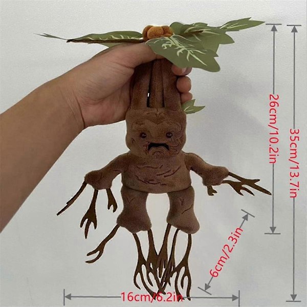 Mandrake Keräilijän Pehmolelu Mandrake Pehmolelu Nuket Lahjat 26cm