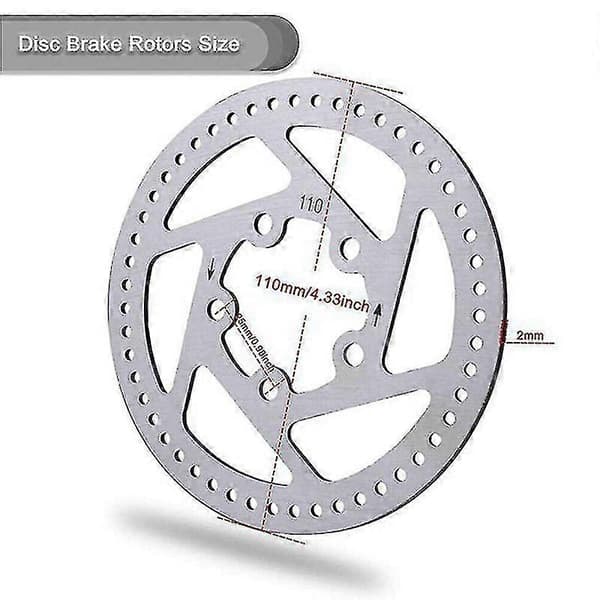 Bremsgrebs Disk Break Kabel Sæt Kit Til M365 Elektrisk Scooter Dele Udskiftning (110mm M365)