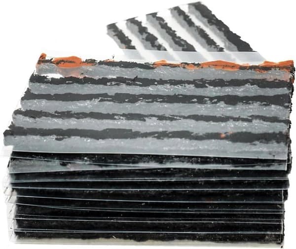 Däckreparationsremsor, 50 stycken gummireparationssnören för däck