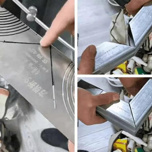 PrecisionFlex Vinkel- och Bågmarkeringsverktyg Justerbart 23cm