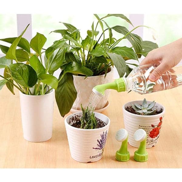4-pack flask sprinkler DIY liten vattenflaska plastväxt