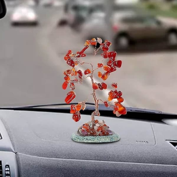 Kristal Livets Træ Dekoration
