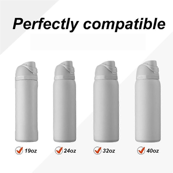 4 stk. erstatningspropp for Owala FreeSip 24Oz 32Oz, reservedeler for vannflasketopplokk