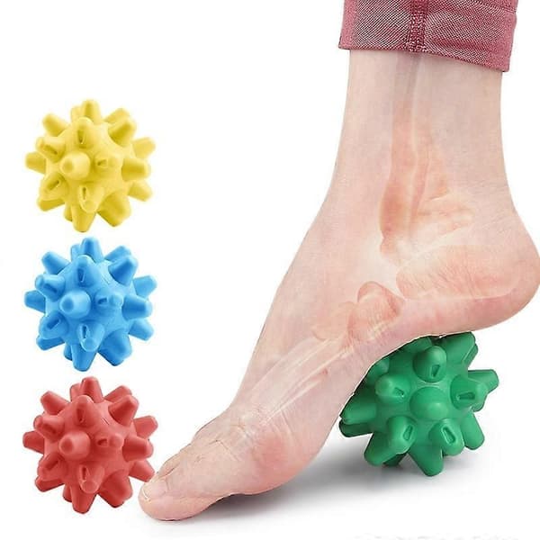 Pindsvin Massagebold Plantar Afslapnings Rullebold Green