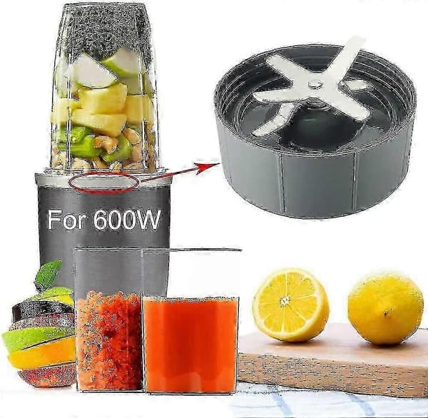 Premium Cross Extractor rustfrit stålblad base udskiftningsdel juicer tilbehørsdel passer til blender 1 stk