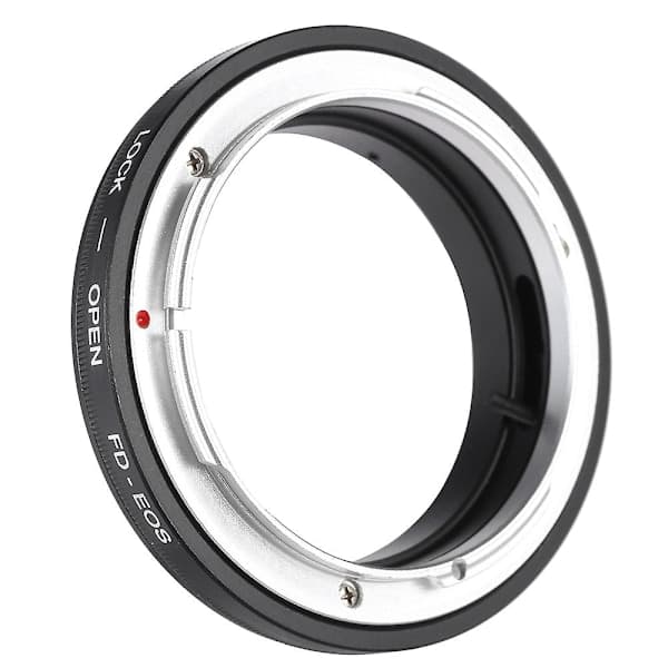 FD-EOS-objektiivisovitinrengas Canon FD -objektiiveille EOS-objektiiveihin