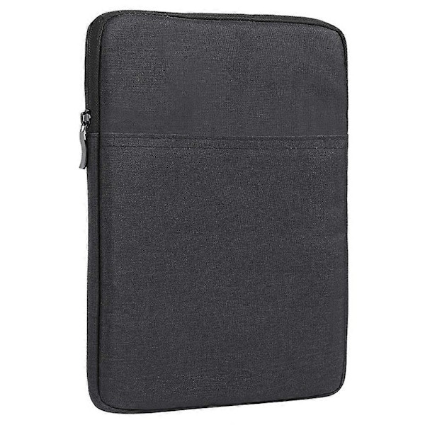 Ohut kantolaukku 8 tuuman tableteille, suojapussi, vedenpitävä suojalaukku taskulla - Musta Multicolor Black