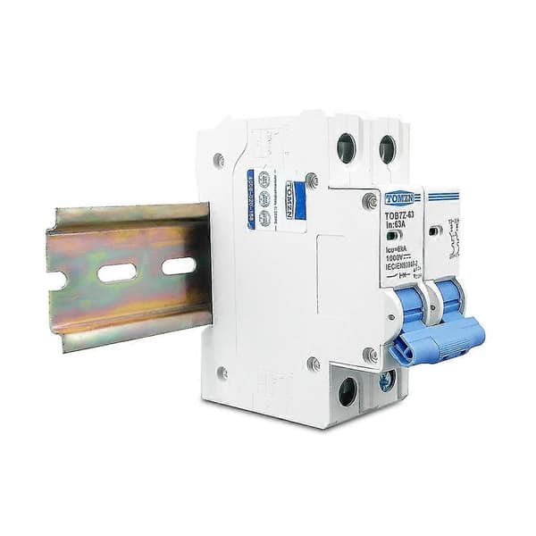 2p DC 1000V Solar Mini Strømbryter DC MCB Strømbryter For PV System, 63A