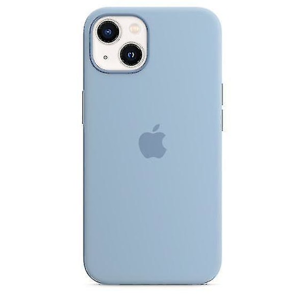 Silikonskal med Magsafe för Iphone 13 Mini Mobilskal Blue Fog