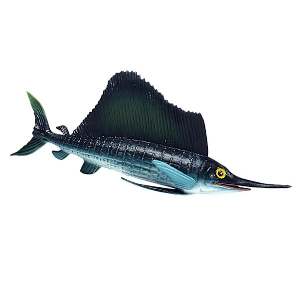 Marine Dyremodel Legetøj Fisk Legesæt Model Samling til Drenge Børn Kids Chauliodus Sailfish Others