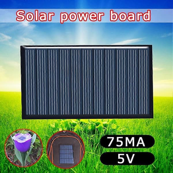 Solpanel til gør-det-selv-drevne modeller Byg solcellelegetøj og lys Høj effektivitet