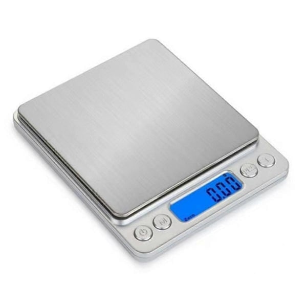 Matvåg 3kg/0,1g Digital Köksvåg Vikt Gram och Uns för Bakning Matlagning Kaffe LCD-Display Hängkrok