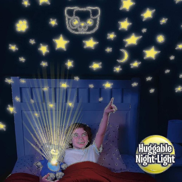 Star Belly Dream Lites Gosedjur Nattlampa Light Up Regnbåge Uppstoppade Leddjur Mjuk plysch