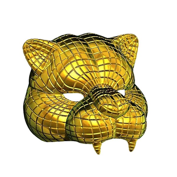 Squid Game Mask TV Cosplay Maskerad Skräck Kostymfest Leopard