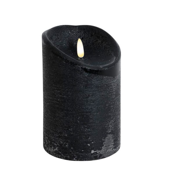 Stjernsund Batteridrevet Lys Grande med Timer Sort 15 cm 15 cm