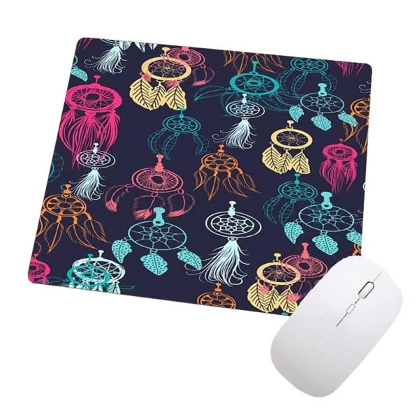 Mouse pad 22x18 cm - Dreamcatchers multicolour