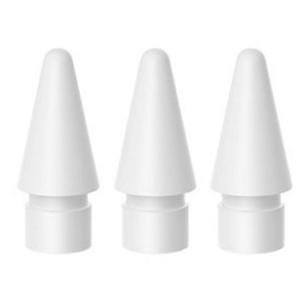 5 stk. Ekstra spiss for Apple Pencil 1. og 2. generasjon for iPad Pro Stylus Trykkskjermpenn