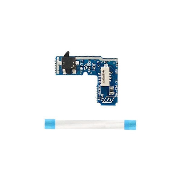 Strømbryter PCB-kort Av/På Reset Bryterkort med Fleksibelt Båndkabel for PS2 SCPH 70000 750 1Pcs