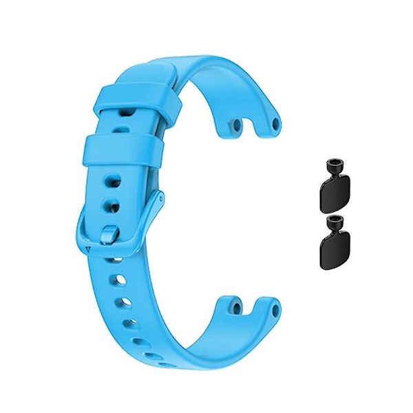 Mjuka Silikon Sportarmband för Garmin Lily Dam Fitness Sport Armbandsersättning Blue