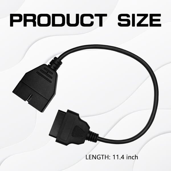 OBD1-scanner, universel OBD1 til OBD2 biladapter, OBD1-scannerkabelkodelæser