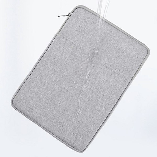 Ohut kantolaukku 8 tuuman tableteille, suojapussi vedenpitävä suojalaukku taskulla - vaaleanharmaa Multicolor Light Grey