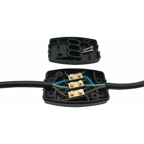 Kabelforbindelser – 2-pak 3 terminaler til belysning, elektrisk styring, maskiner og LED-samledåse