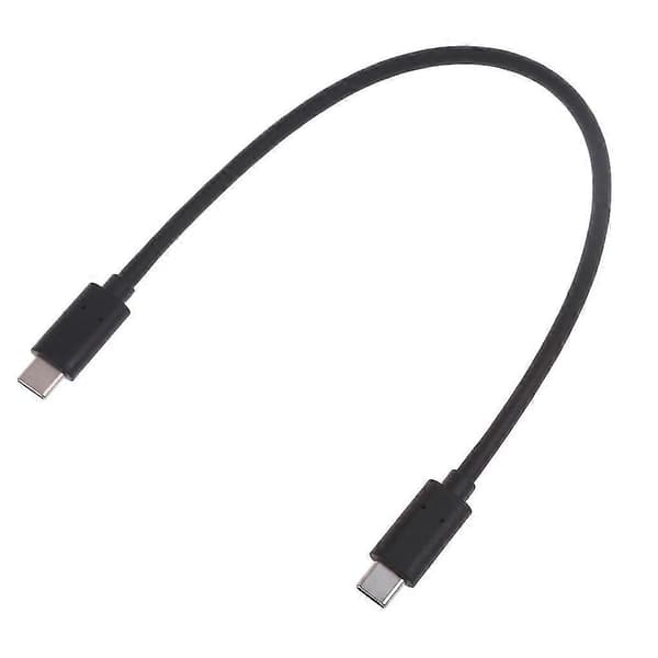 1-pak 100w Usb C til Usb C Kabel Type C til Type C Ladekabel 15cm/30cm Straight head 30cm