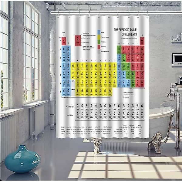 Periodisk System Bruseforhæng 180 x 180 cm