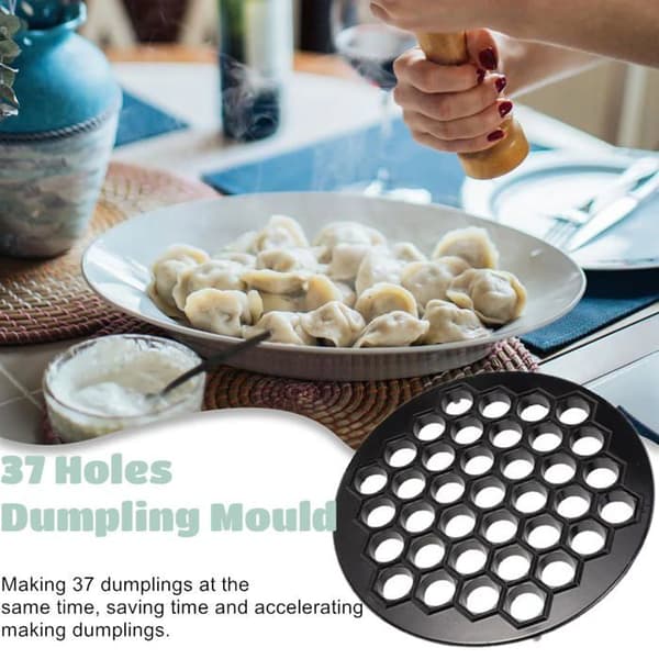 37-hulls dumplingform - Aluminium - Bakverk - Passer til alle modeller
