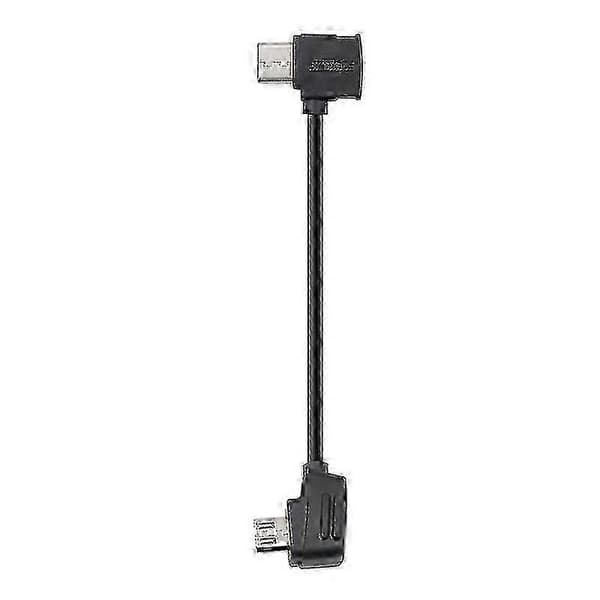 USB-C dataoverførselskabel til DJI Mavic Pro og Spark drone-controller