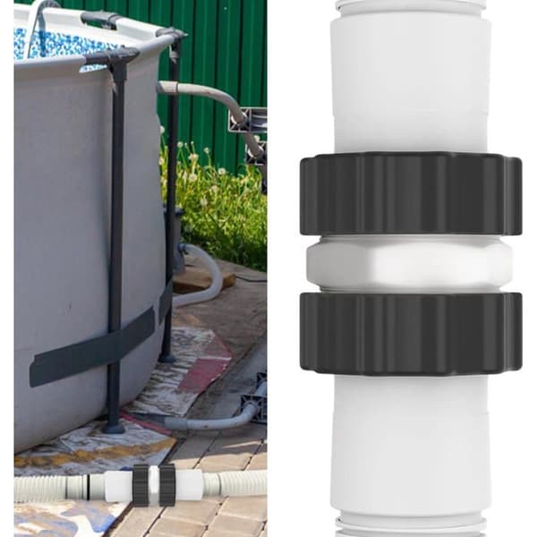 38 mm poolslangeforbindelse, tovejsfitting, til Intex Coleman tilslutningssæt
