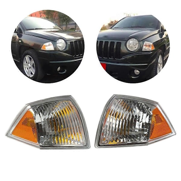 68000683AB Bil Front Venstre Side Hjørnelys Blinklys Indikator Lampe for Compass 2007-2010